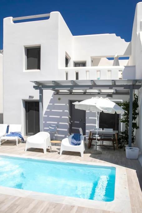 White Nadora Naxos Villa Agia Anna  Bagian luar foto
