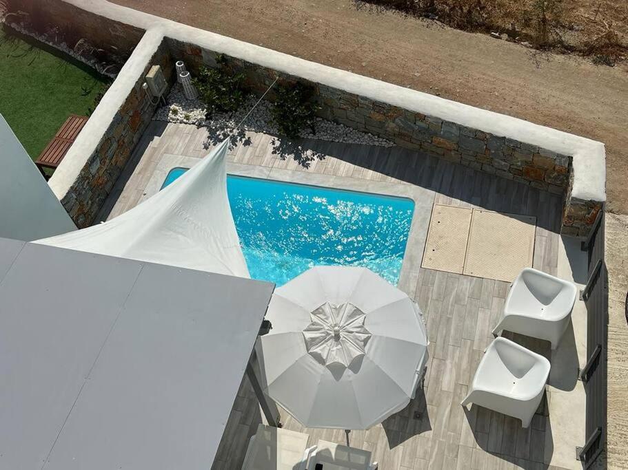 White Nadora Naxos Villa Agia Anna  Bagian luar foto